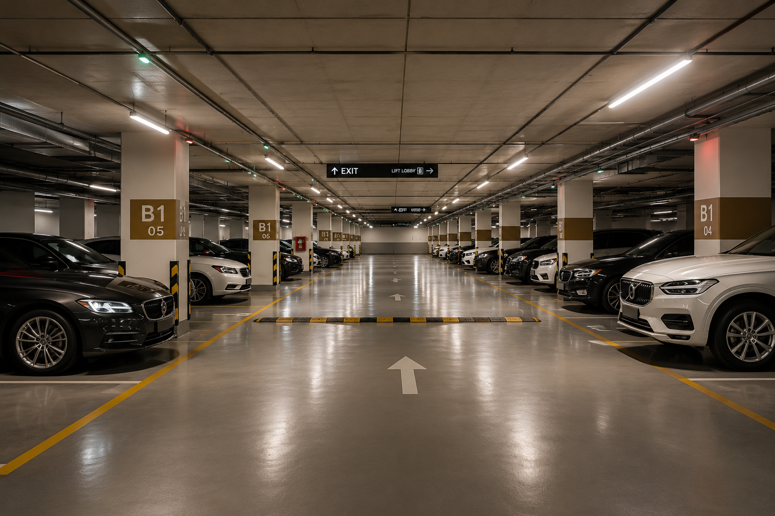 200+ Parking Spaces
